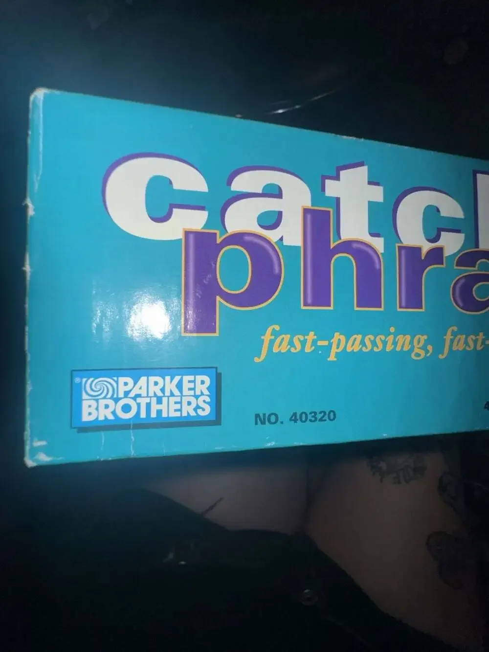 Vintage 1994 Parker Brothers Catch Phrase Passing FastTalking BoardGame No.40320
